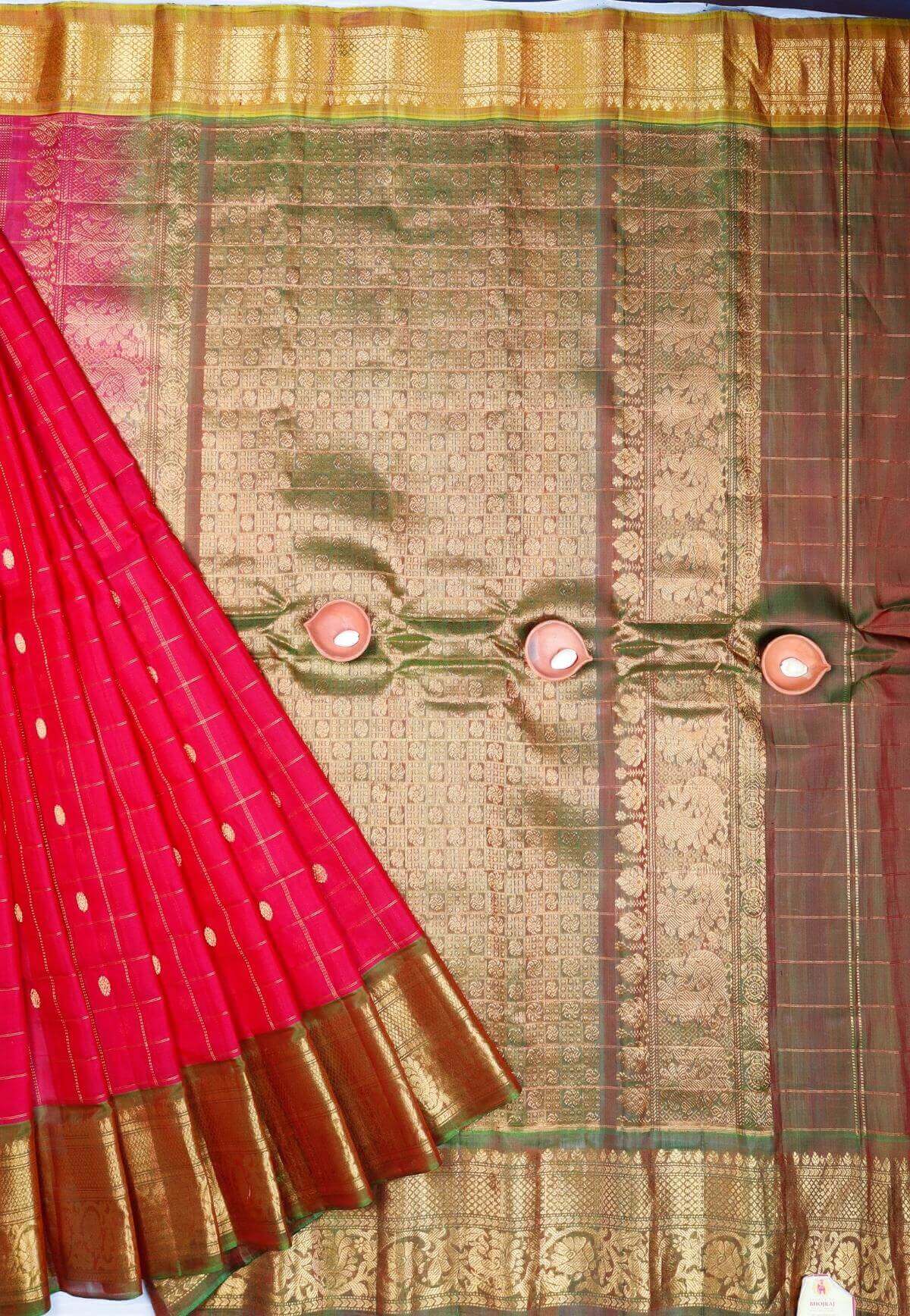 Pure Handloom Gadwal Pattu Sarees | siri designers